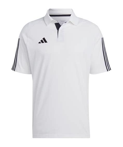 poloshirt adidas weiß